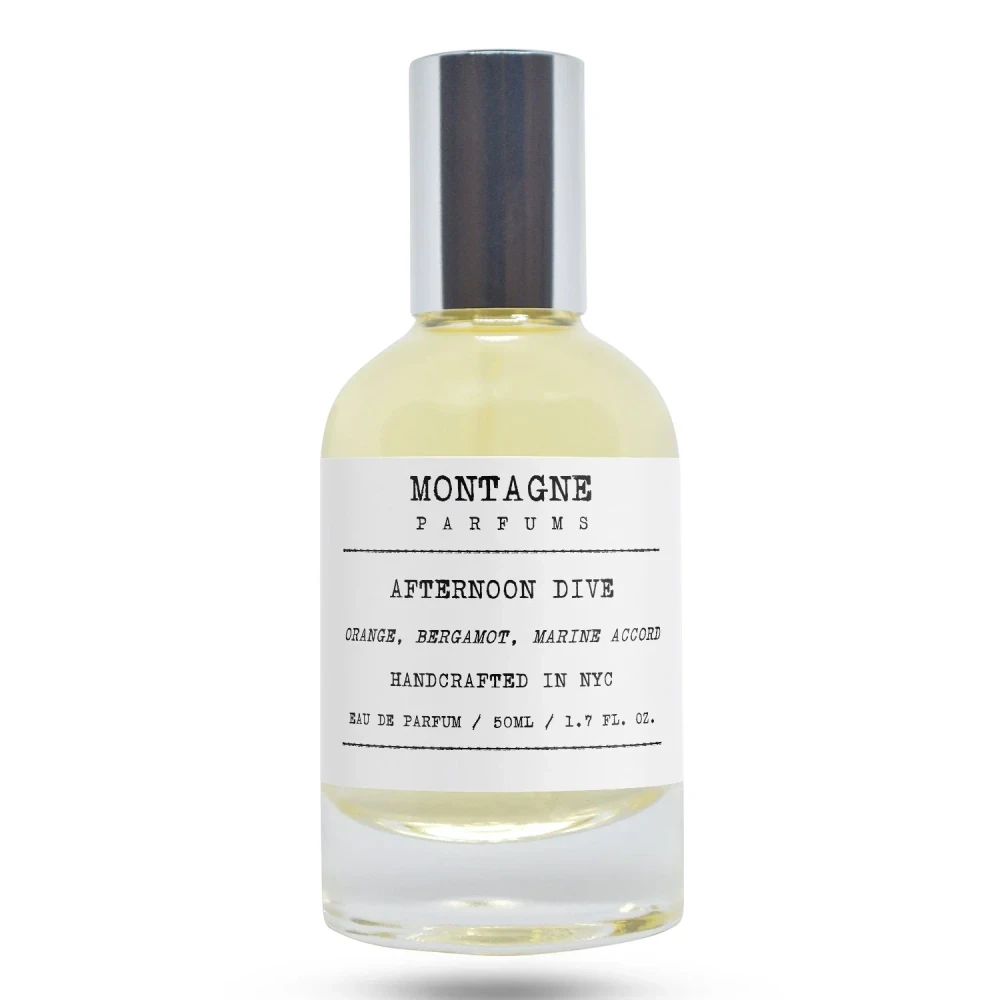 Montagne Parfums Afternoon Dive bottle