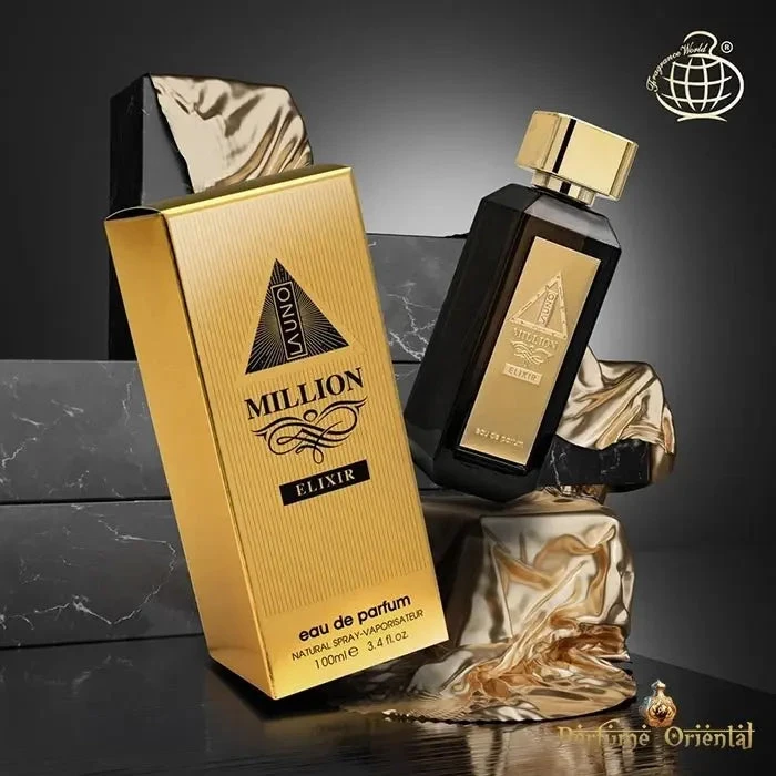 Perfume Oriental La Uno Million Elixir bottle