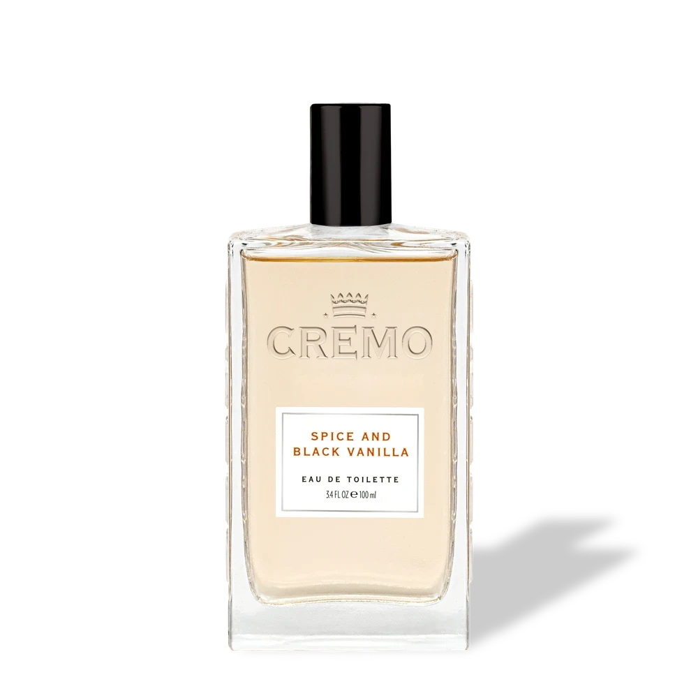 Cremo UK Spice & Black Vanilla bottle