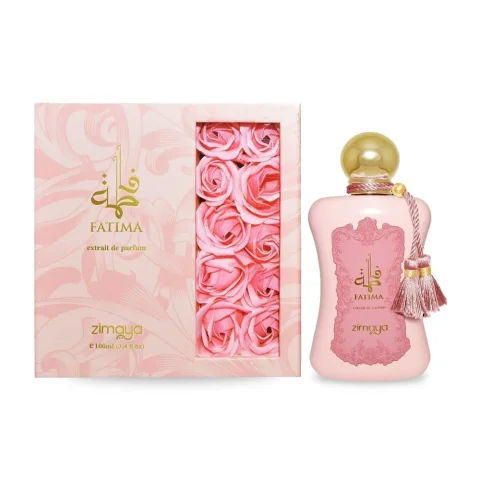 Zimaya Fatima Pink Extrait de Parfum bottle