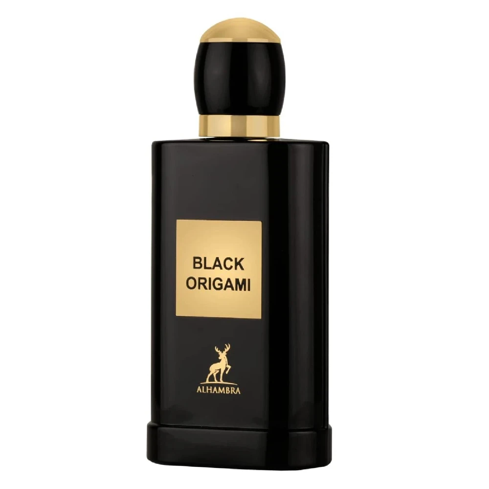 Maison Alhambra Black Origami bottle
