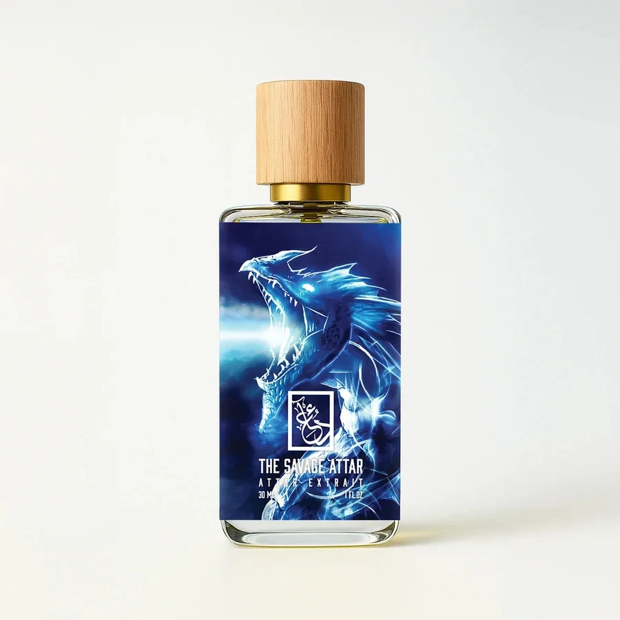 The Dua Brand The Savage Attar — product bottle shown by the supplier