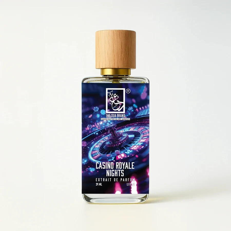 The Dua Brand Casino Royale Nights — product bottle shown by the supplier
