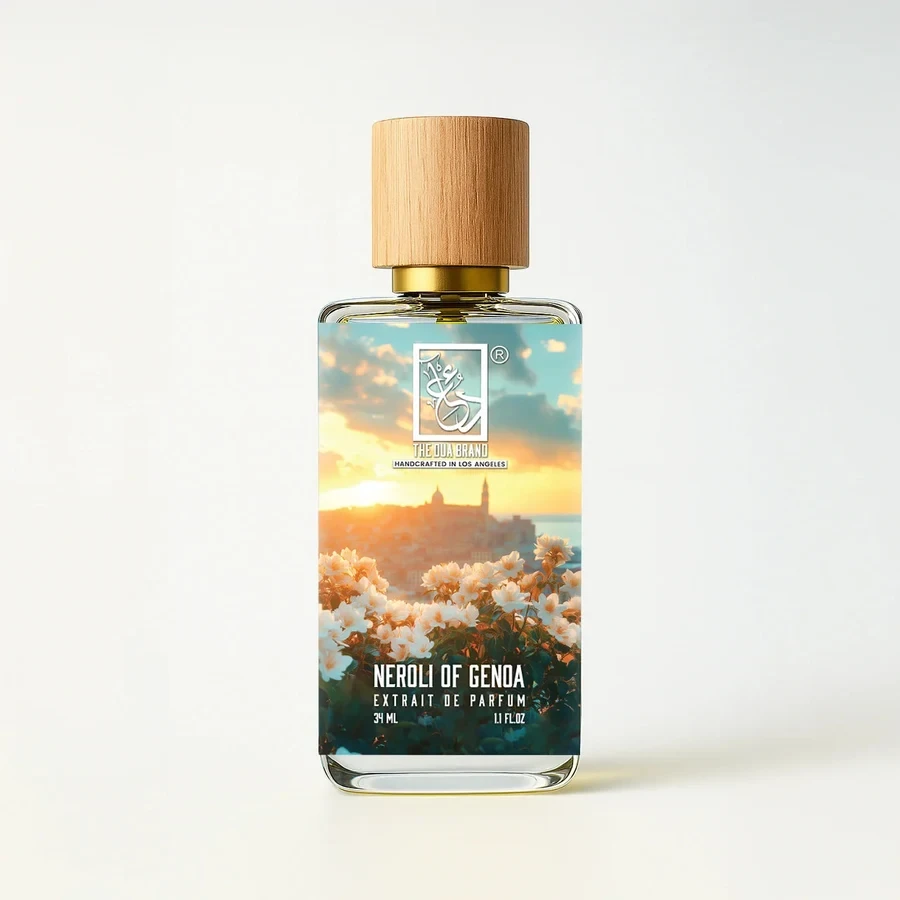 The Dua Brand Neroli of Genoa — product bottle shown by the supplier