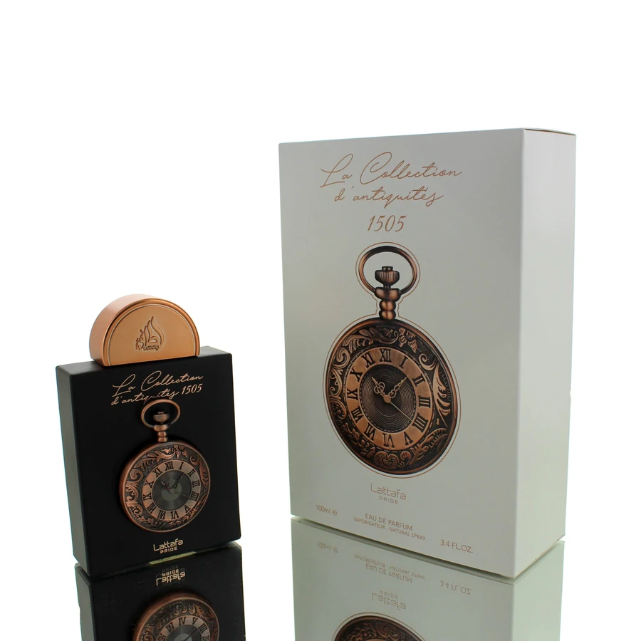 Lattafa La Collection d'antiquités 1505 — front-facing product bottle