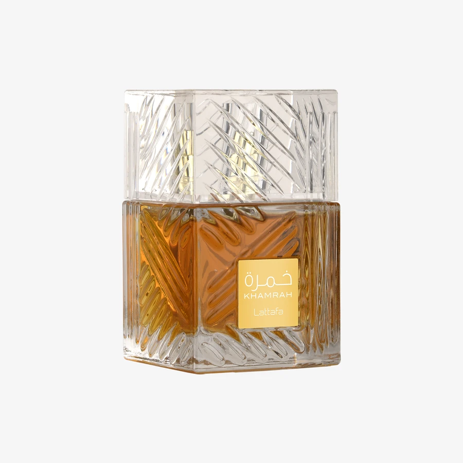 Lattafa Khamrah — front-facing product bottle