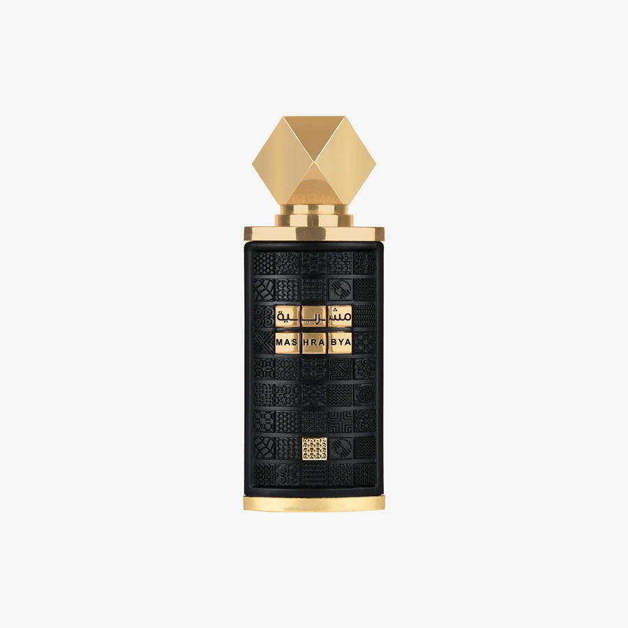 Lattafa Mashrabya — front-facing product bottle