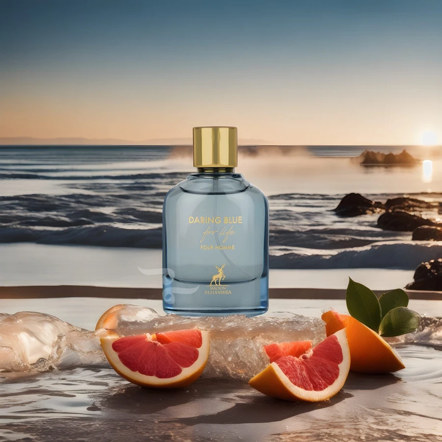 Maison Alhambra Daring Blue For Life — front-facing product bottle