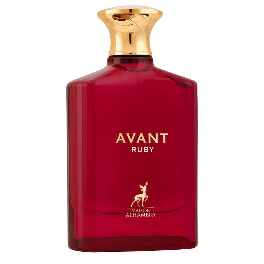 Maison Alhambra Avant Ruby — front-facing product bottle