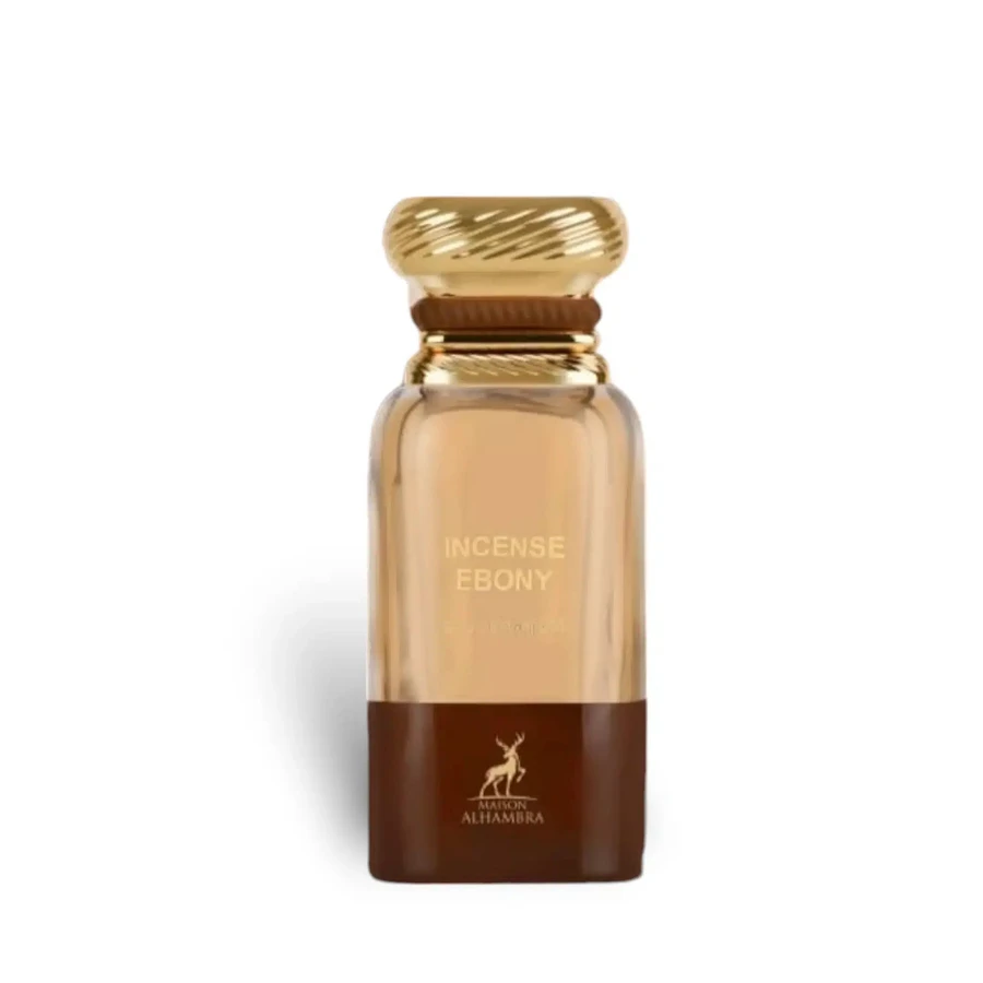 Maison Alhambra Incense Ebony — front-facing product bottle