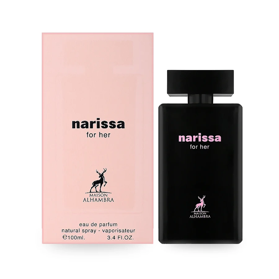 Maison Alhambra Narissa For Her — front-facing product bottle