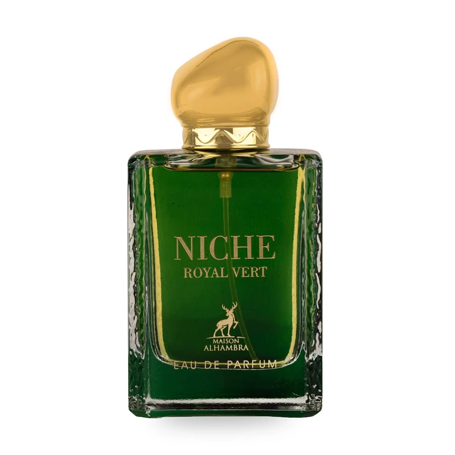 Maison Alhambra Niche Royal Vert — front-facing product bottle