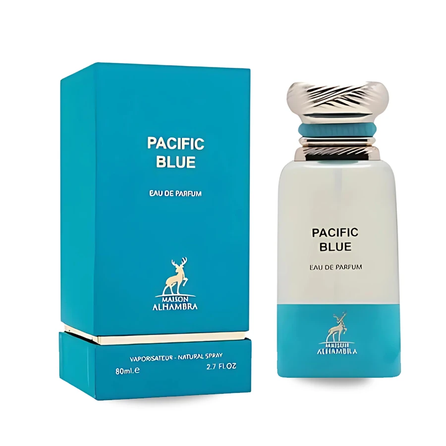 Maison Alhambra Pacific Blue — front-facing product bottle