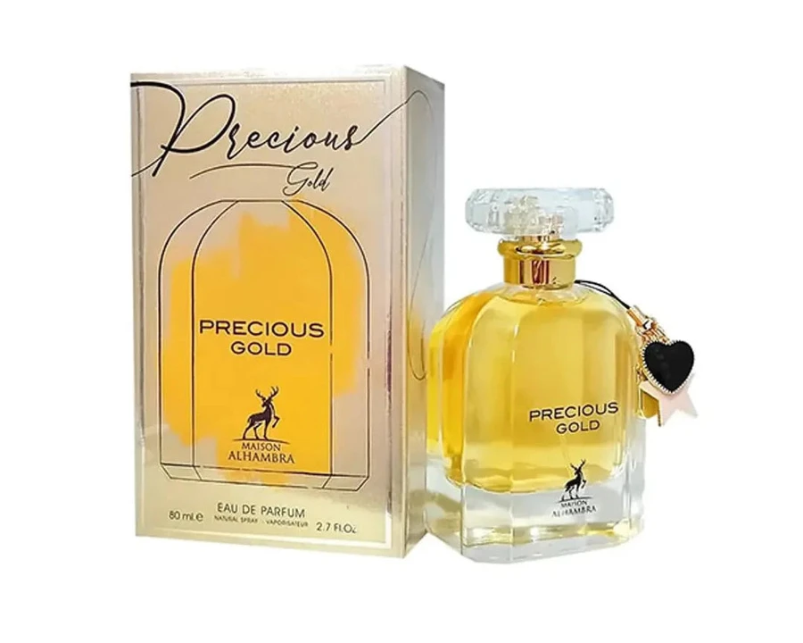Maison Alhambra Precious Gold — front-facing product bottle