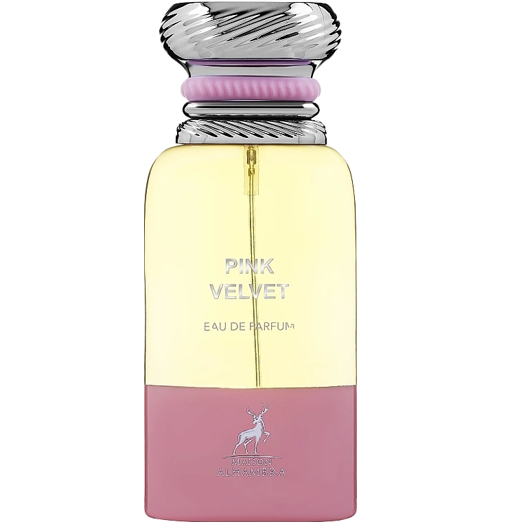 Maison Alhambra Pink Velvet — front-facing product bottle