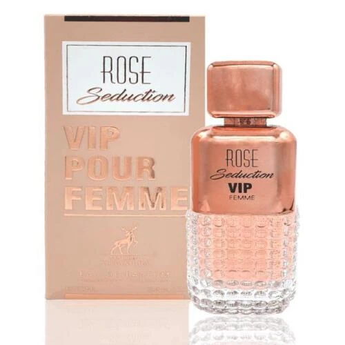 Maison Alhambra Rose Seduction Vip Femme — front-facing product bottle