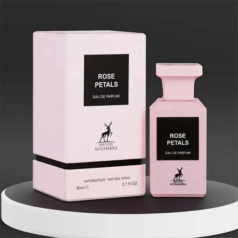Maison Alhambra Rose Petals — front-facing product bottle