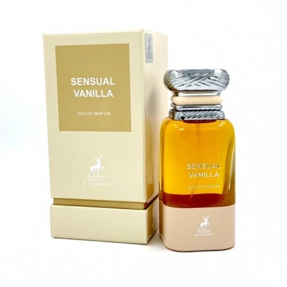 Maison Alhambra Sensual Vanilla — front-facing product bottle