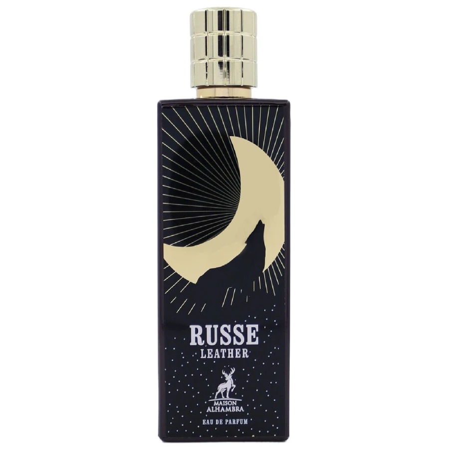 Maison Alhambra Russe Leather — front-facing product bottle