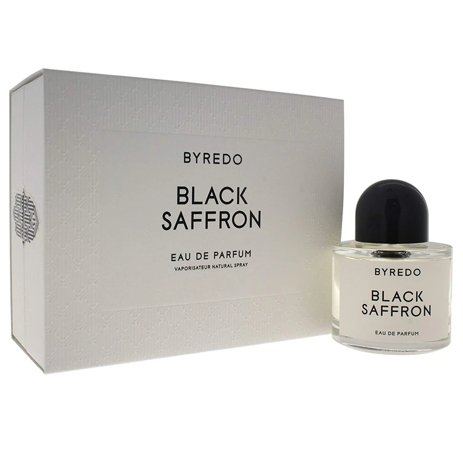 Byredo Black Saffron — front-facing product bottle