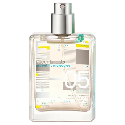 Escentric Molecules Escentric 05 — front-facing product bottle