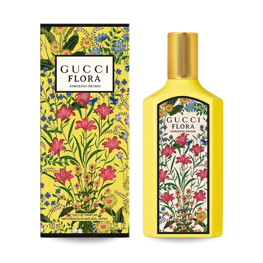 Gucci Flora Gorgeous Orchid — front-facing product bottle