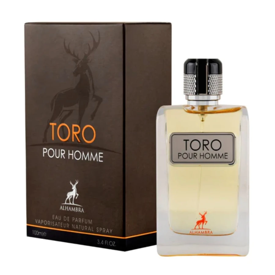 Maison Alhambra Toro Pour Homme — front-facing product bottle