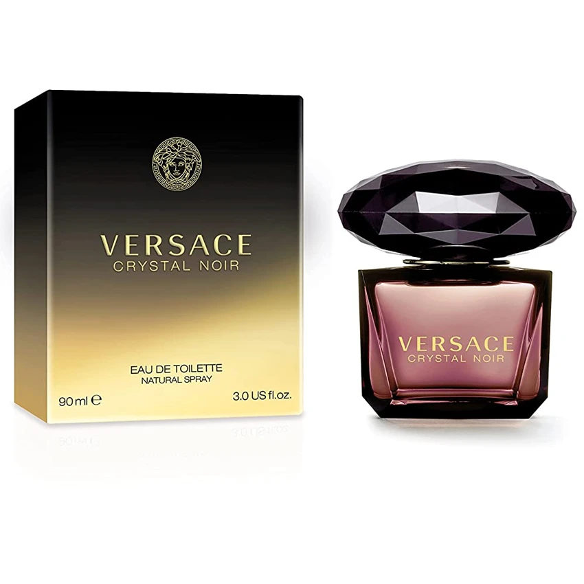 Versace Crystal Noir — front-facing product bottle
