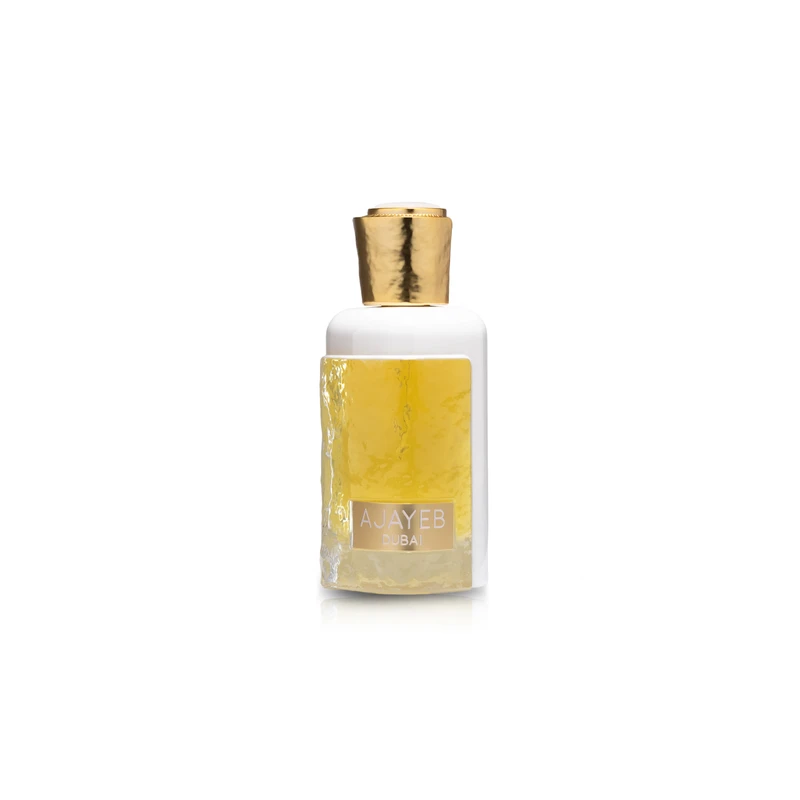 Lattafa Ajayeb Dubai Portrait perfume bottle