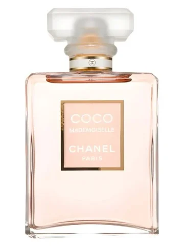 Coco Mademoiselle perfume bottle, front label visible