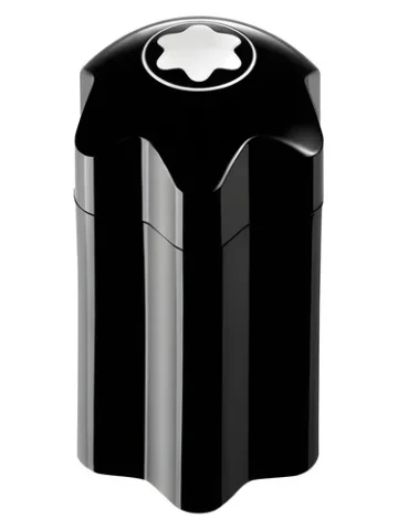 Emblem perfume bottle, front label visible