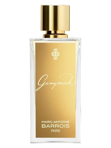 Ganymede perfume bottle, front label visible