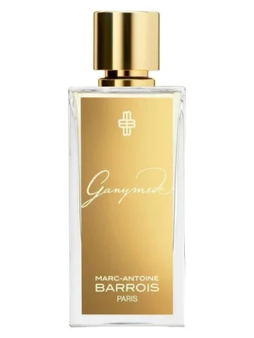 Ganymede perfume bottle, front label visible