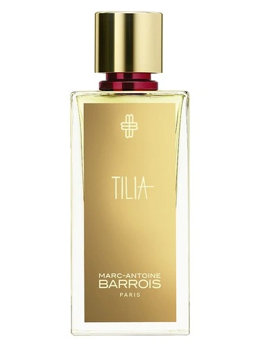Tilia perfume bottle, front label visible