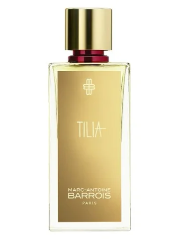 Tilia perfume bottle, front label visible