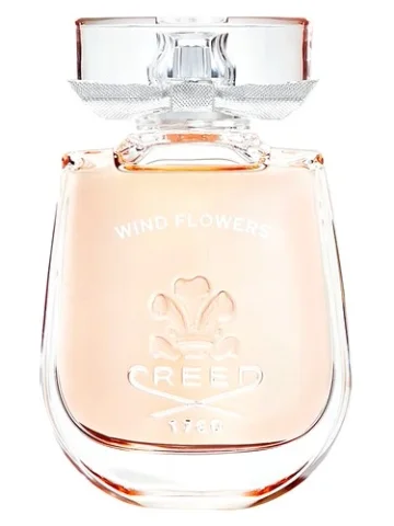 Wind Flowers perfume bottle, front label visible