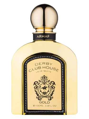 Derby Club House Gold Men perfume bottle, front label visible