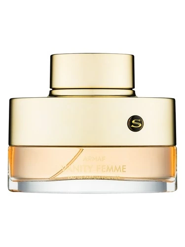 Vanity Femme perfume bottle, front label visible