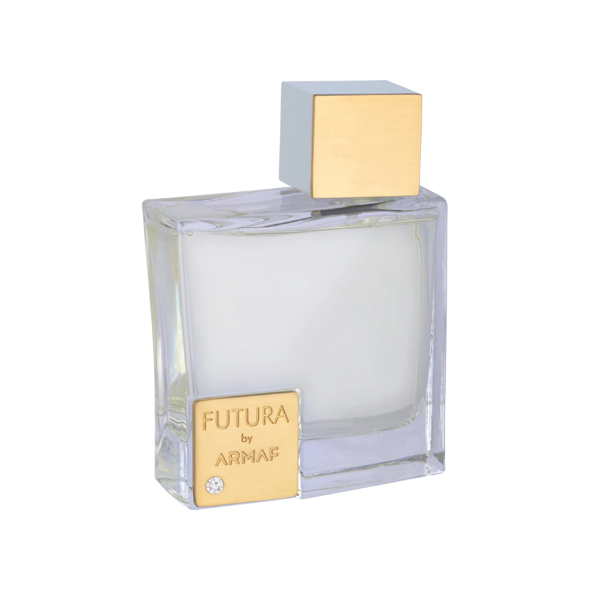 Futura La Homme perfume bottle, front label visible