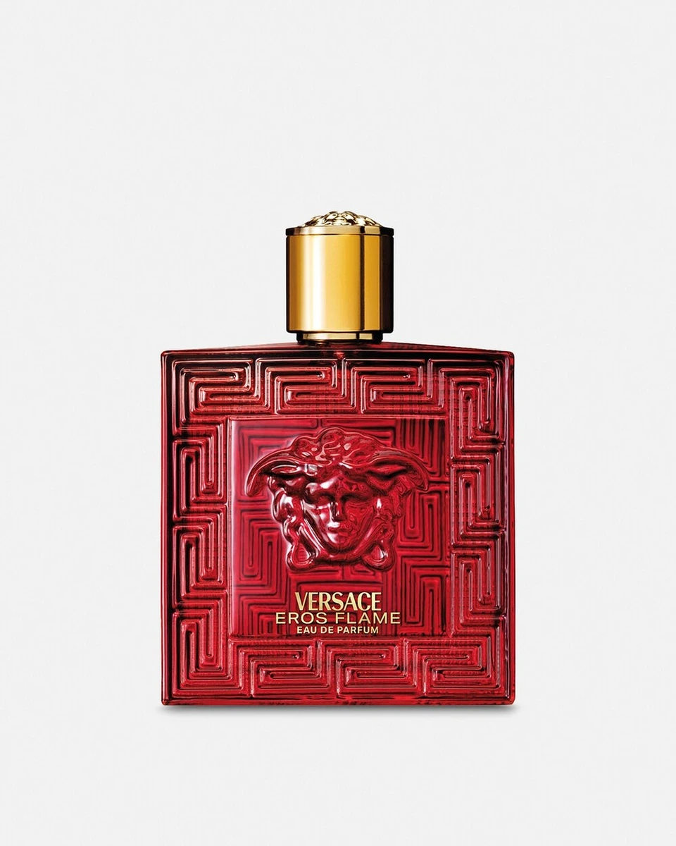 Versace Eros Flame Eau de Parfum front-facing bottle
