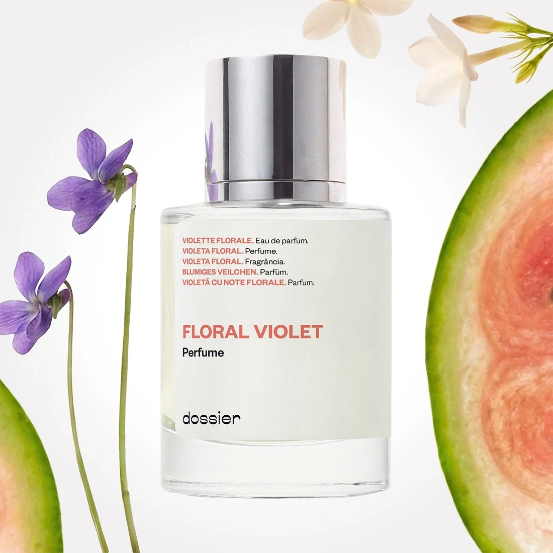 Dossier Floral Violet Eau de Parfum front-facing bottle