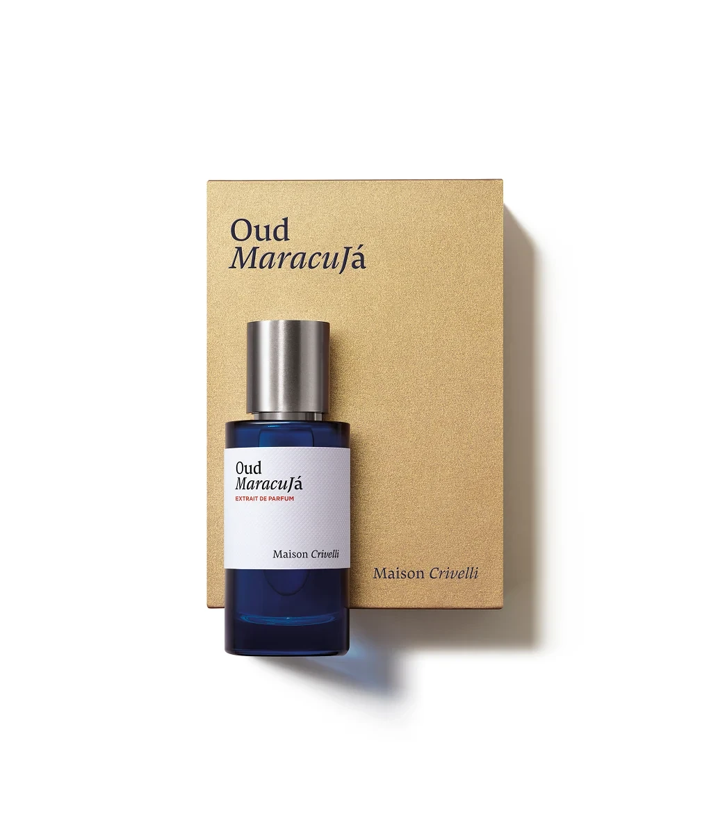 Maison Crivelli Oud Maracujá Extrait de Parfum bottle
