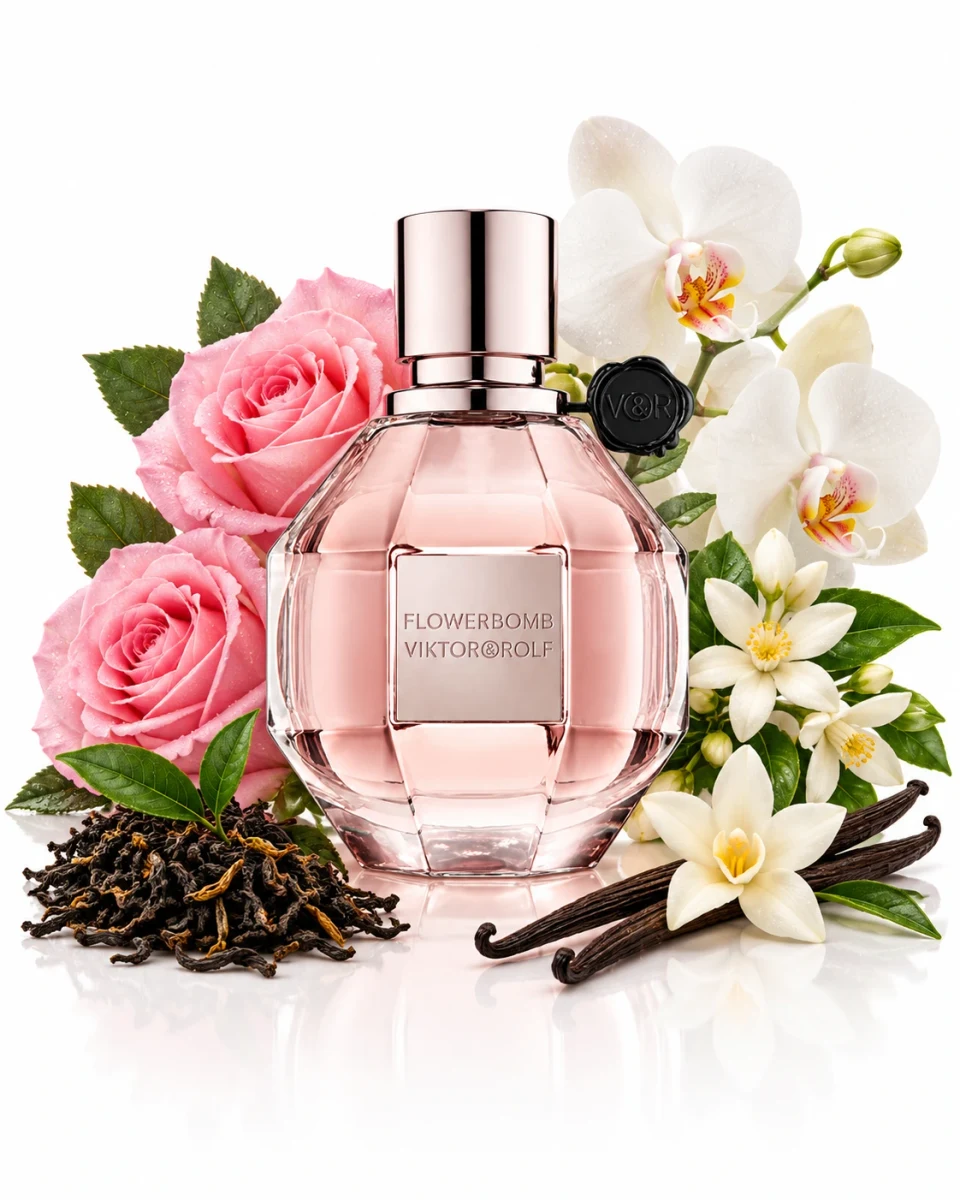 Viktor & Rolf Flowerbomb Eau de Parfum bottle