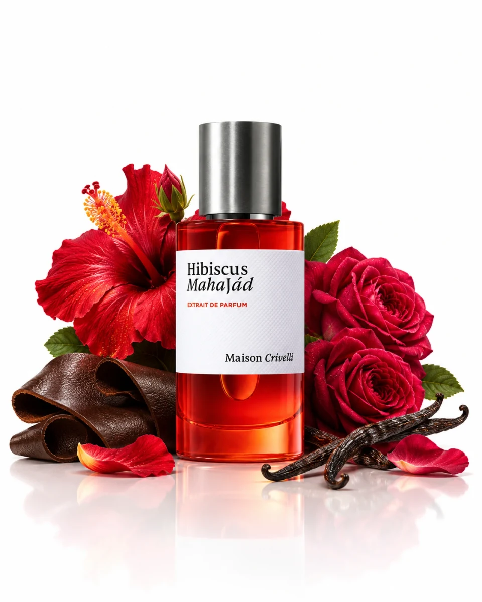 Maison Crivelli Hibiscus Mahajád Extrait de Parfum bottle