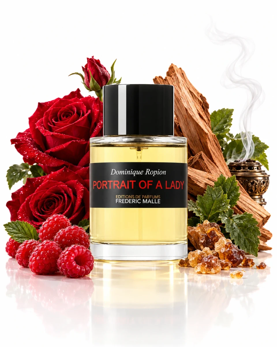 Frédéric Malle Portrait of a Lady Eau de Parfum bottle