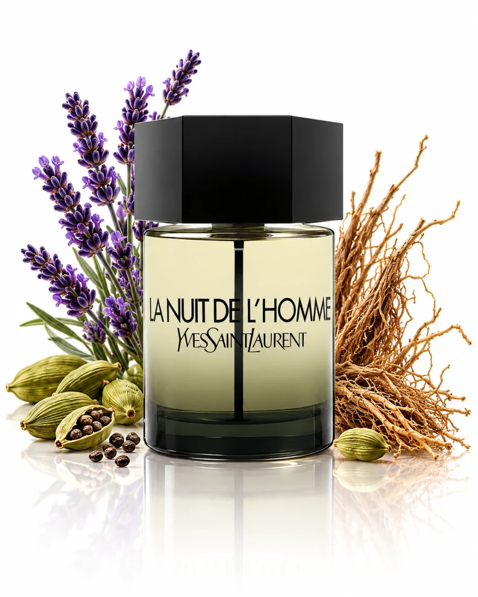 Yves Saint Laurent La Nuit de L’Homme Eau de Toilette bottle