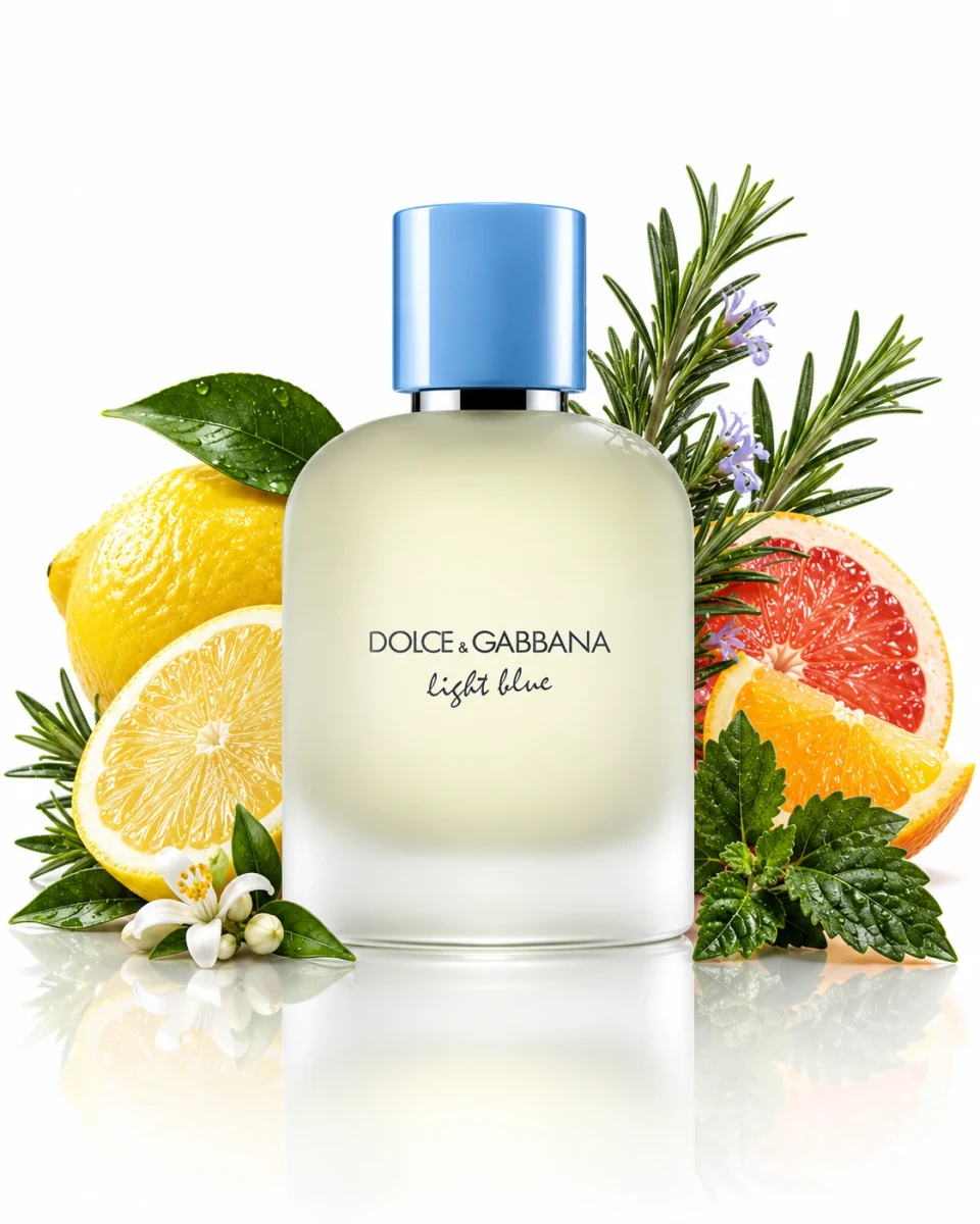 Dolce & Gabbana Light Blue Pour Homme Eau de Toilette bottle
