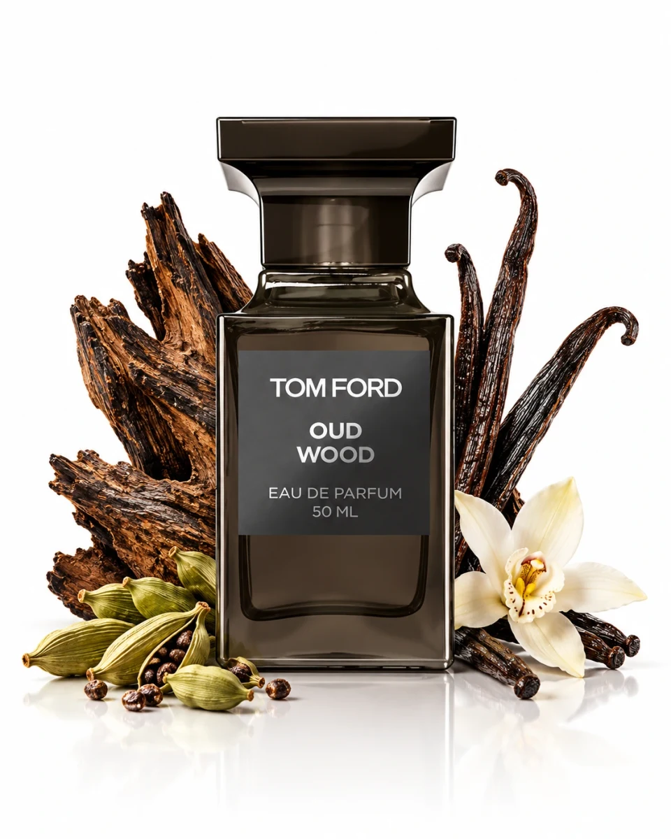 Tom Ford Oud Wood Eau de Parfum bottle