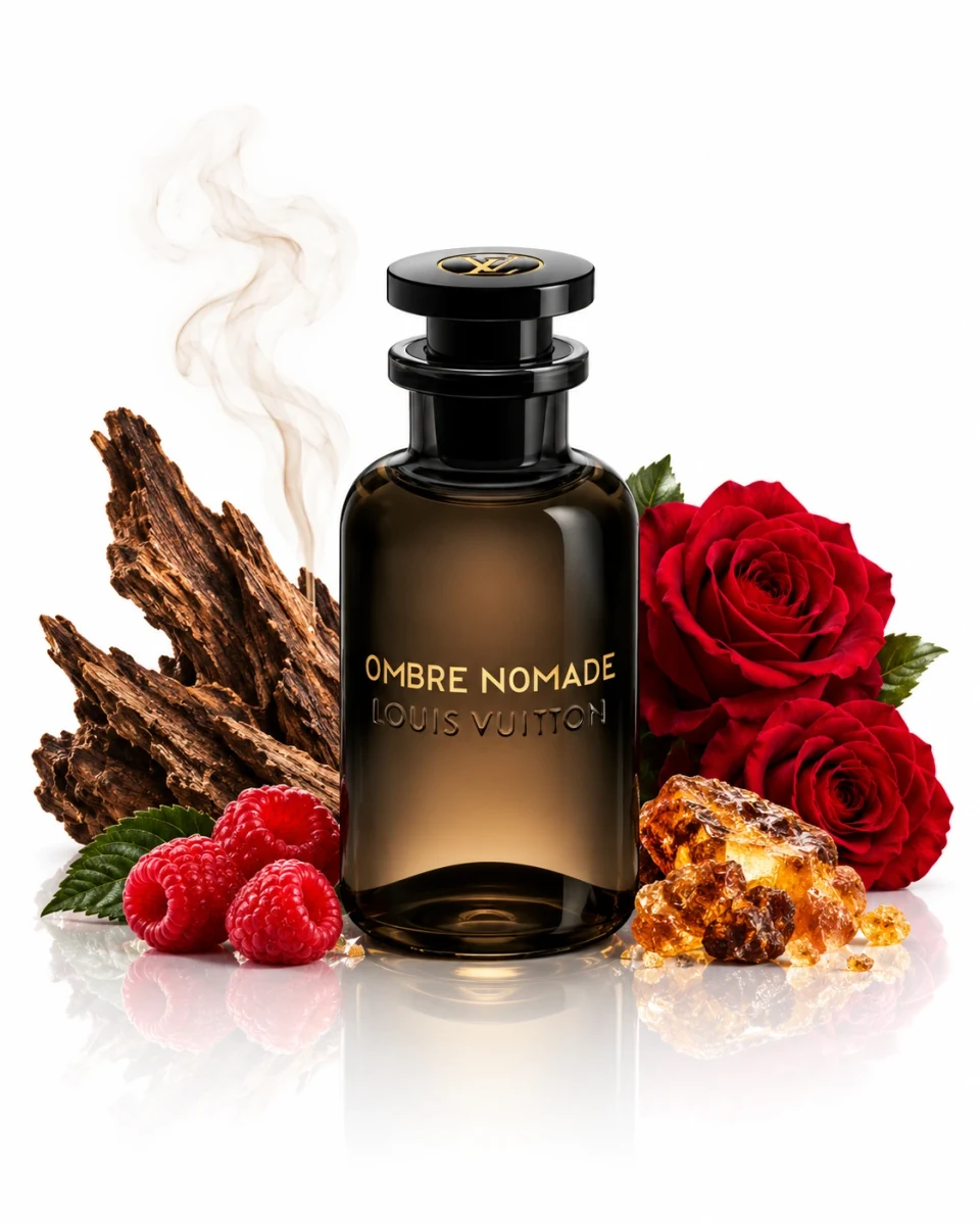 Louis Vuitton Ombre Nomade Eau de Parfum bottle