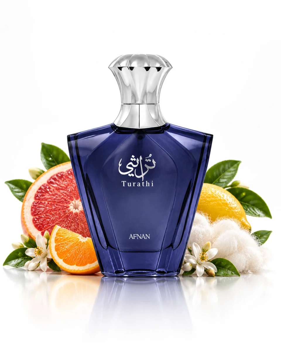 Afnan Turathi Blue Eau de Parfum bottle